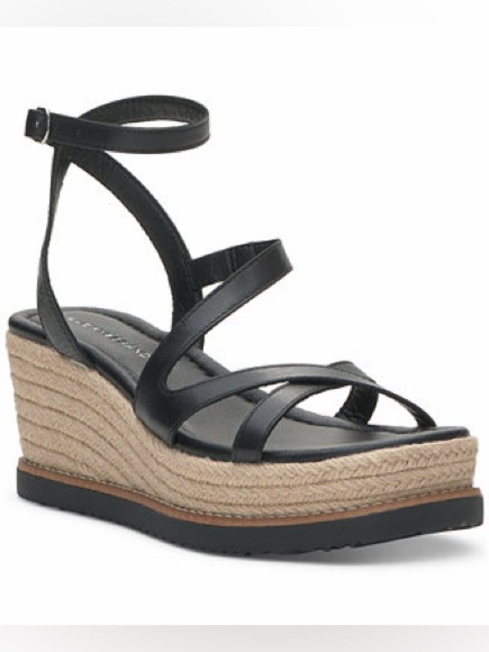 Lucky Brand Carolie Wedges Black - 7.5